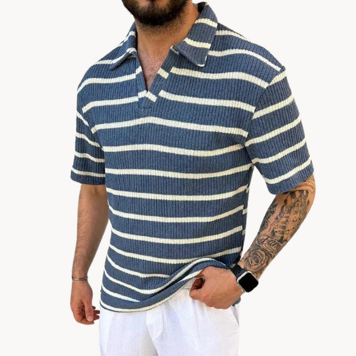 Polo Shirt - Johnny Collar And Breathable Soft Blend Fit