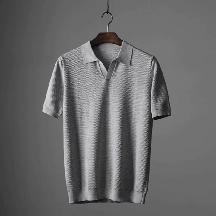 Polo Shirt – Knit Blend Classic Collar & Breathable Fit