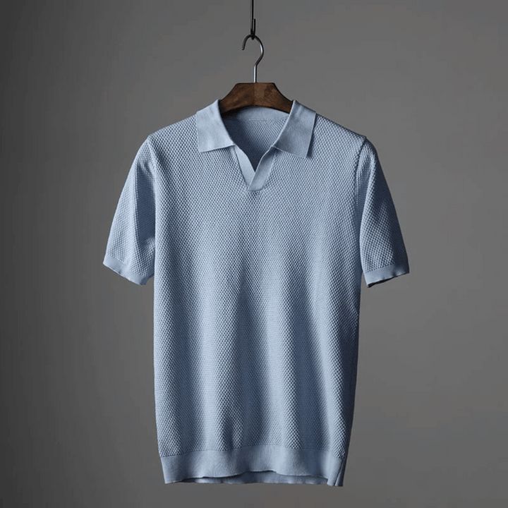 Polo Shirt – Knit Blend Classic Collar & Breathable Fit