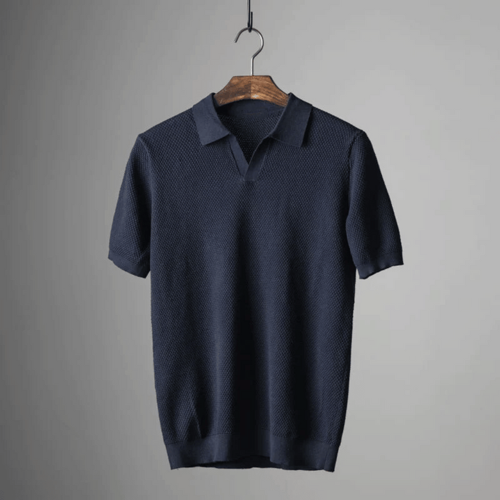 Polo Shirt – Knit Blend Classic Collar & Breathable Fit
