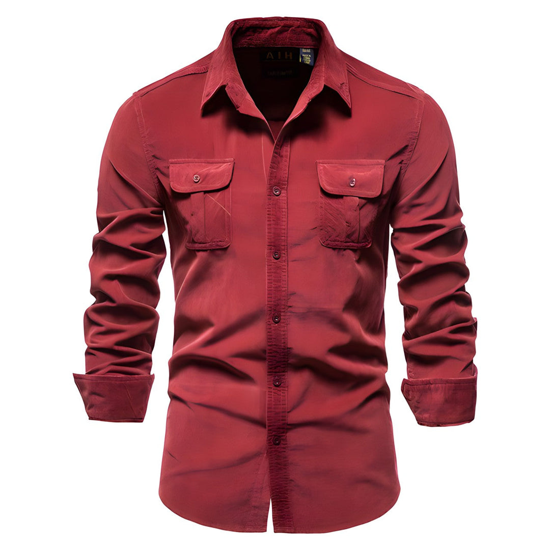 Polo Shirt - Polyester Blend Collar & Breathable Soft Feel