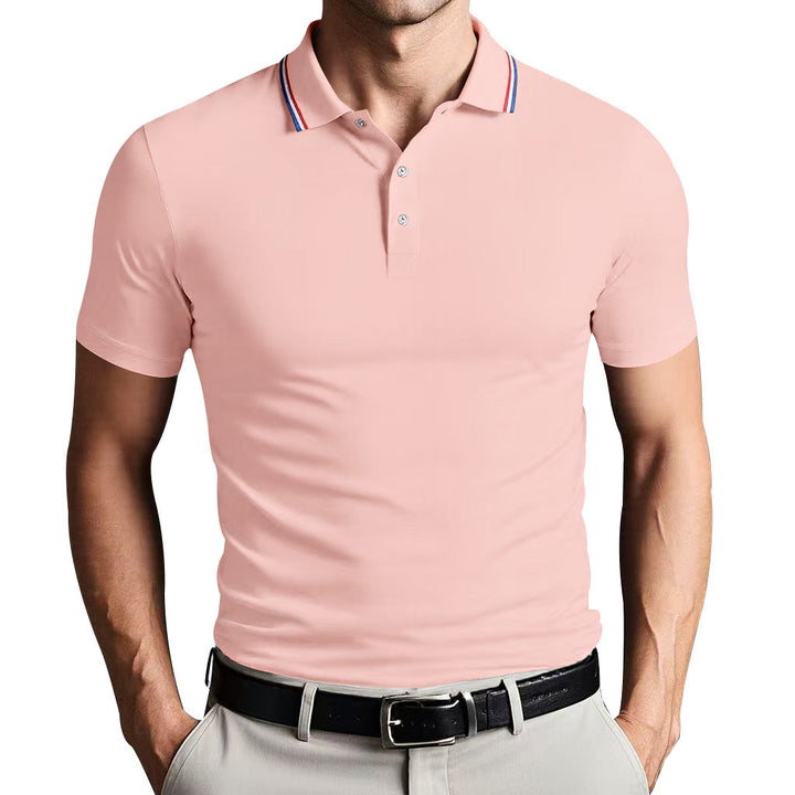 Polo Shirt - Polyester Blend Slim Shape & Breathable Fit