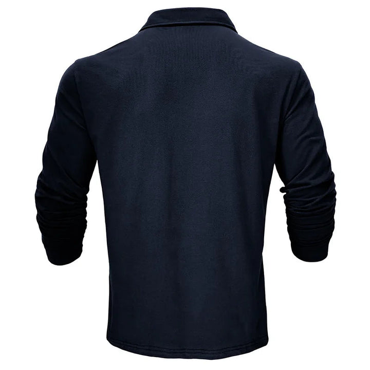 Polo Shirt - Soft Blend Knit Collar & Breathable Feel