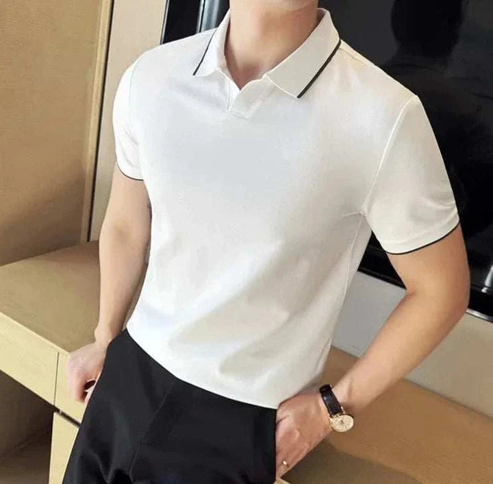 Polo Shirt – Structured Collar And Breathable Knit Design
