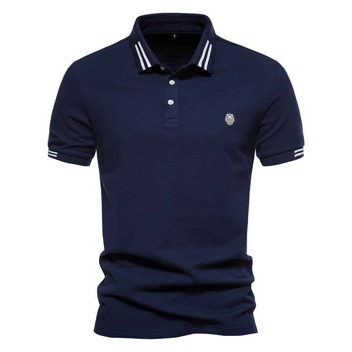 Polo - Structured Collar Striped Cuffs & Breathable Fit