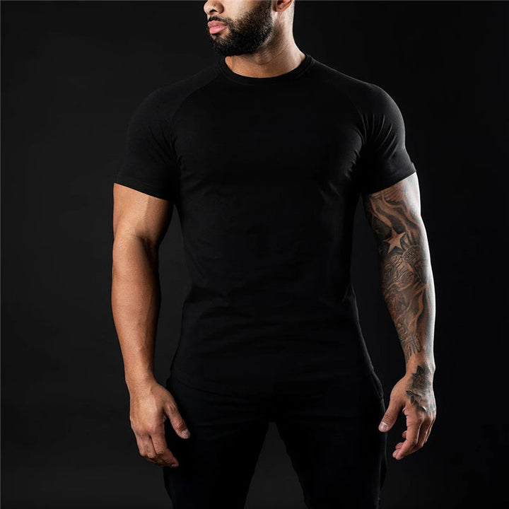 Polyester Blend T Shirt – Slim Short Sleeve & Neat Shape