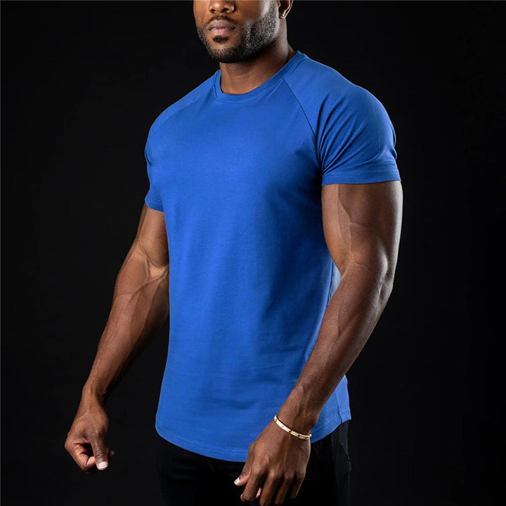 Polyester Blend T Shirt – Slim Short Sleeve & Neat Shape