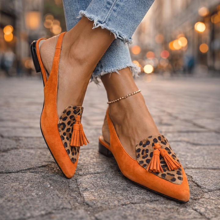 Savannah | Hand-Finished Tassel Strap Sandals