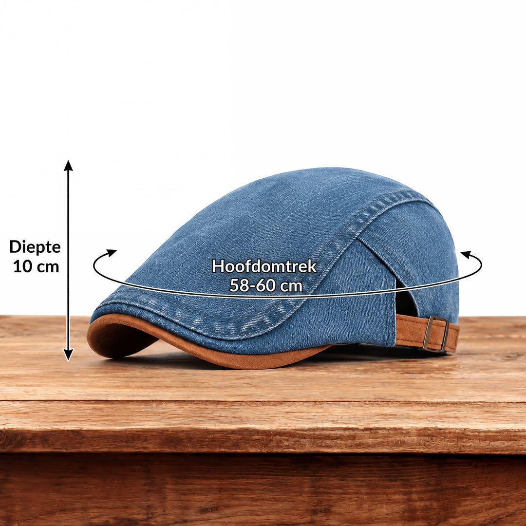 Gorra Plana Vaquera para Hombre