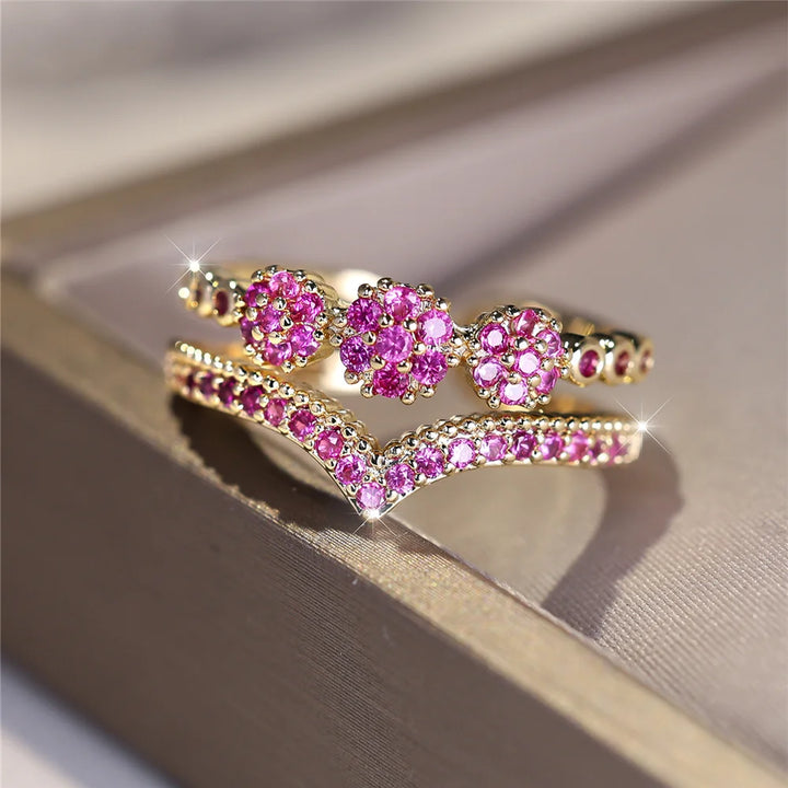 Kaleida | Adjustable Colorstone Ring