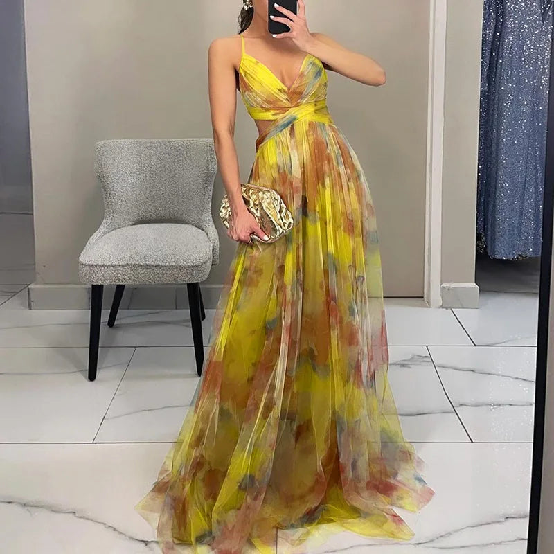 Giselle – El Maxi Vestido Floral que Resalta tu Belleza Natural