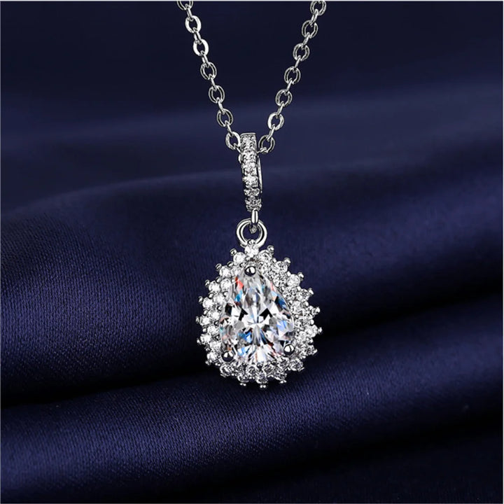 Jardin Colorstone Teardrop Necklace