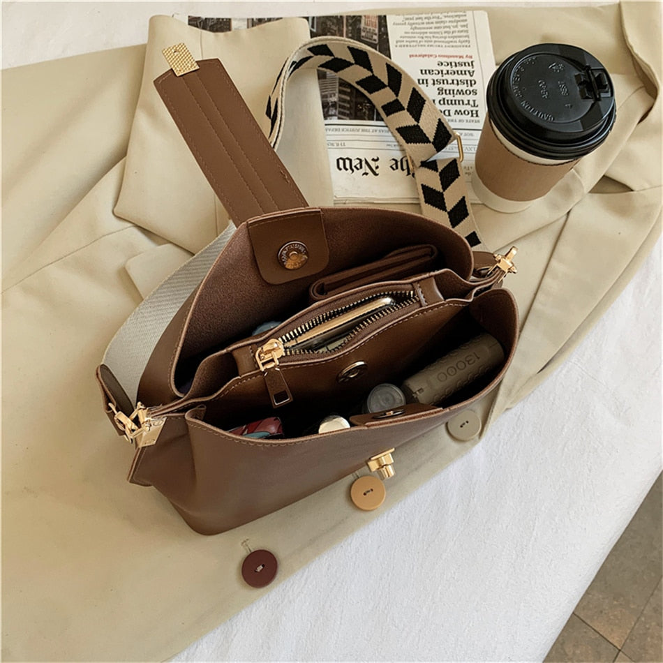 Damen Crossbody Tasche "Bucket"