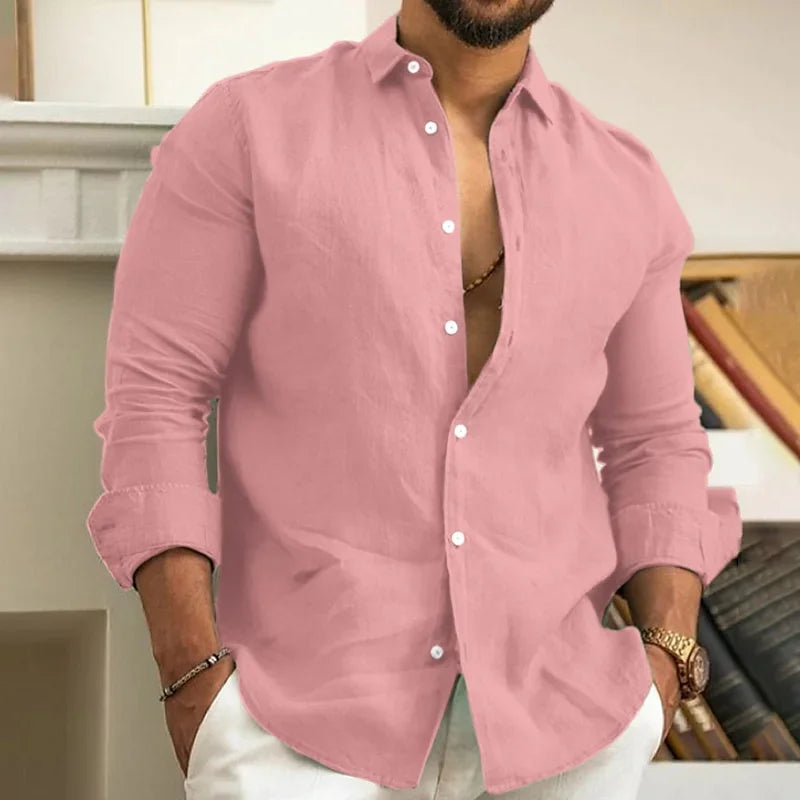 Vireo™ | Camisa de Lino Transpirable