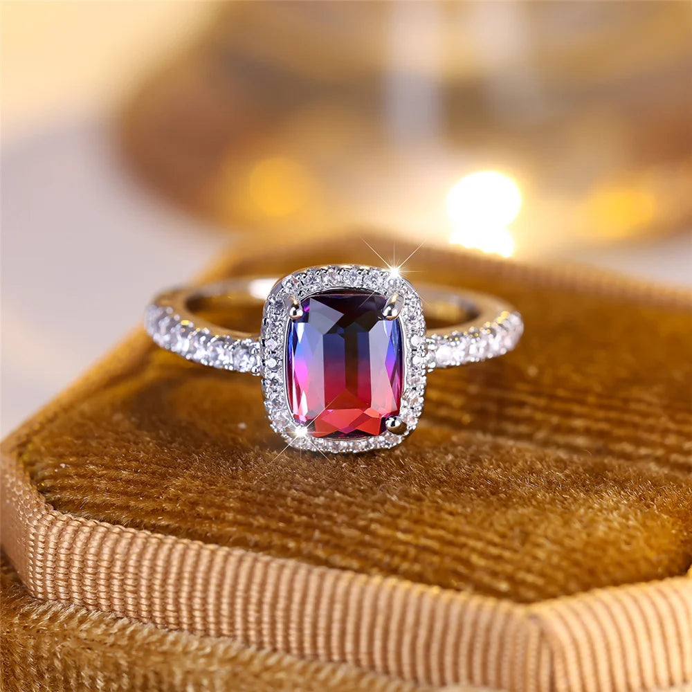 Spectrum | Multicolor Crystal Ring