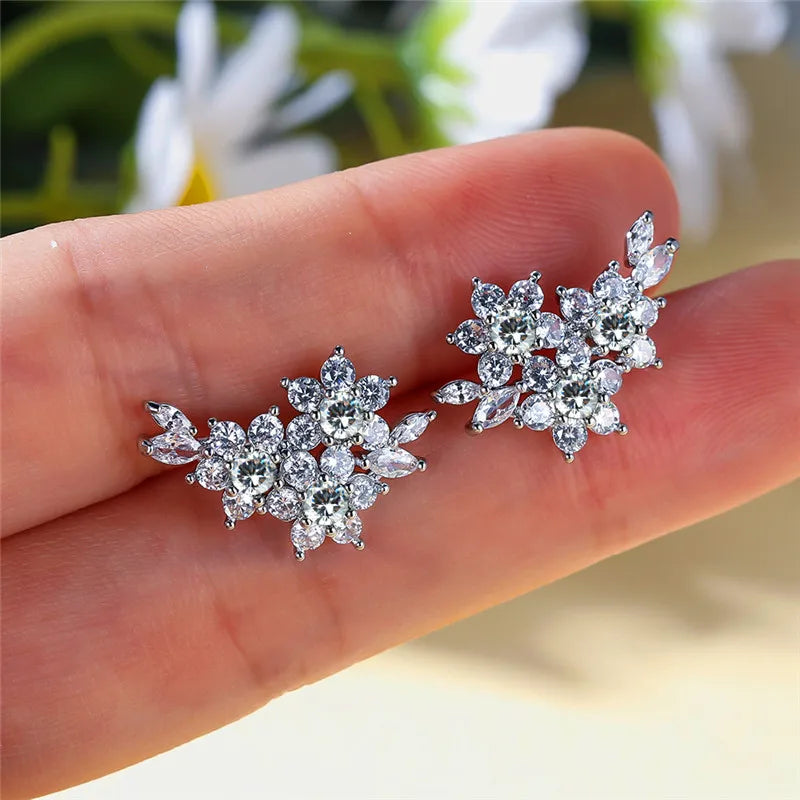 Flora Colorstone Stud Earrings alternate view