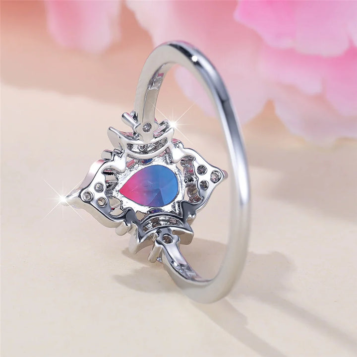 Arcadia | Rainbow Crystal Ring