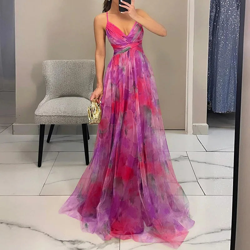 Giselle – El Maxi Vestido Floral que Resalta tu Belleza Natural