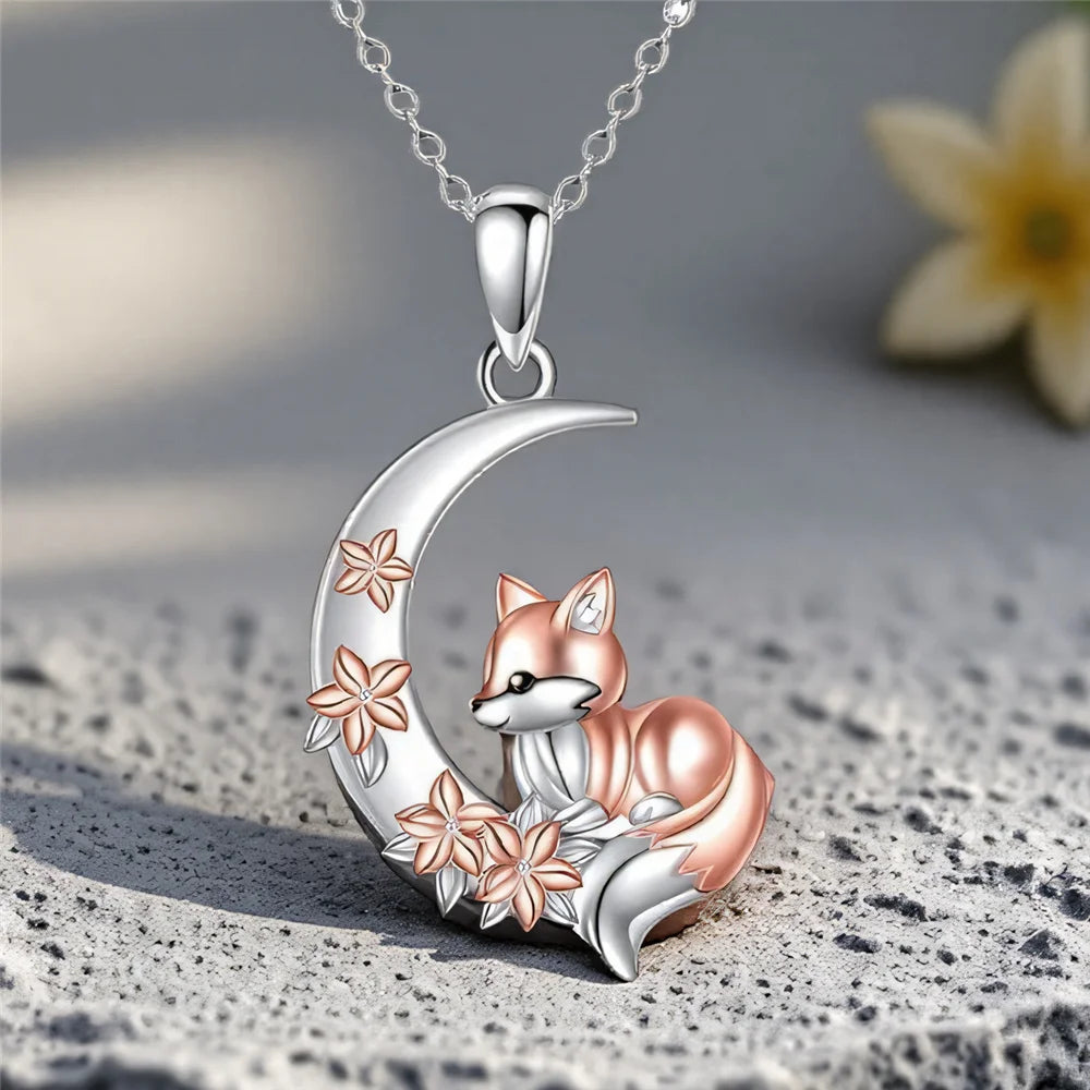 Fawnette | Crystal Pendant Necklace