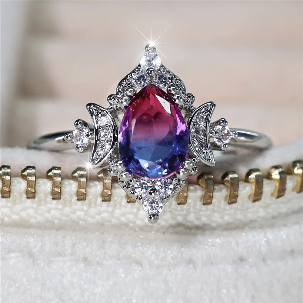 Arcadia | Rainbow Crystal Ring
