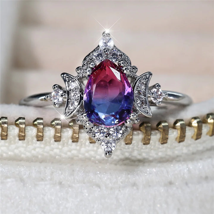 Arcadia | Rainbow Crystal Ring