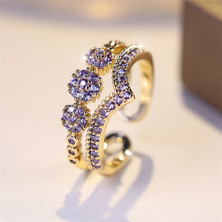 Kaleida | Adjustable Colorstone Ring