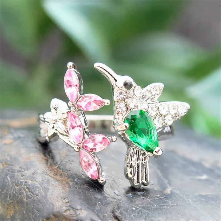 Liora Bird Garden Open Ring
