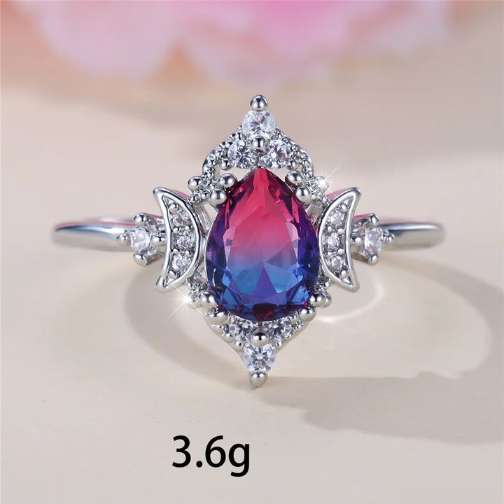 Arcadia | Rainbow Crystal Ring
