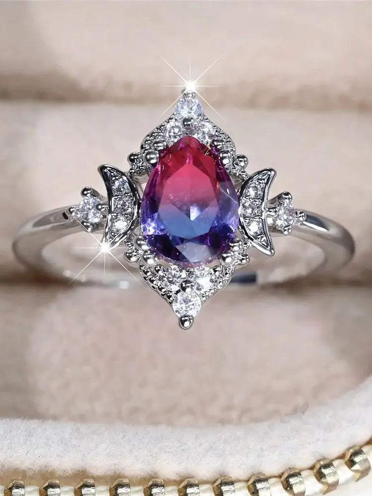 Arcadia | Rainbow Crystal Ring