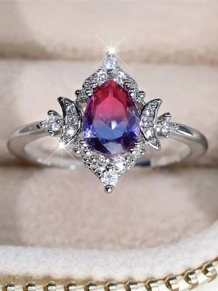 Arcadia | Rainbow Crystal Ring