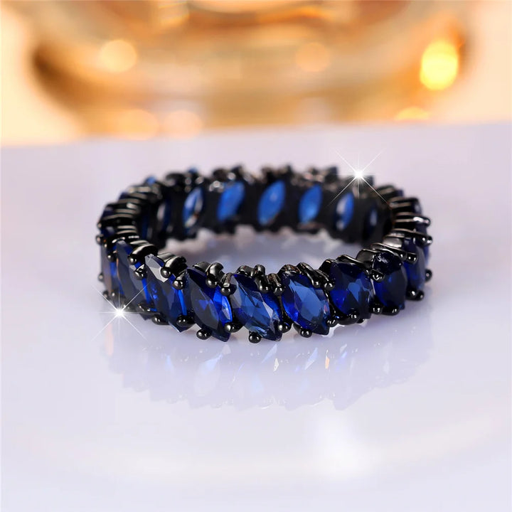 Midnight Blue | Crystal Ring