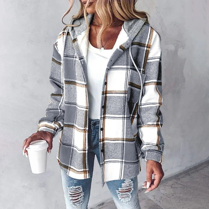 Élise | Sobrecamisa Acolchada con Capucha