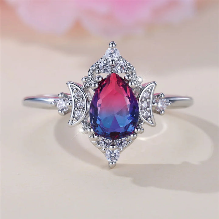 Arcadia | Rainbow Crystal Ring