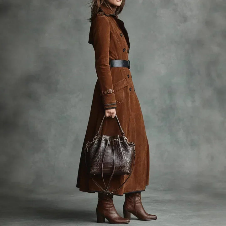 Georgette | Gabardina Efecto Ante