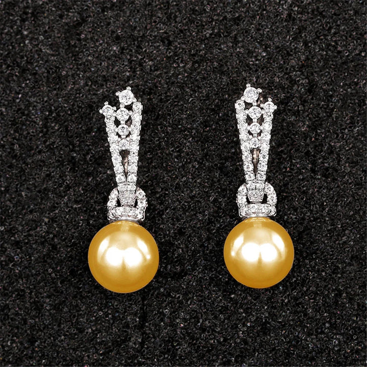 Lunelle Pearl-Look Hoop Earrings alternate view