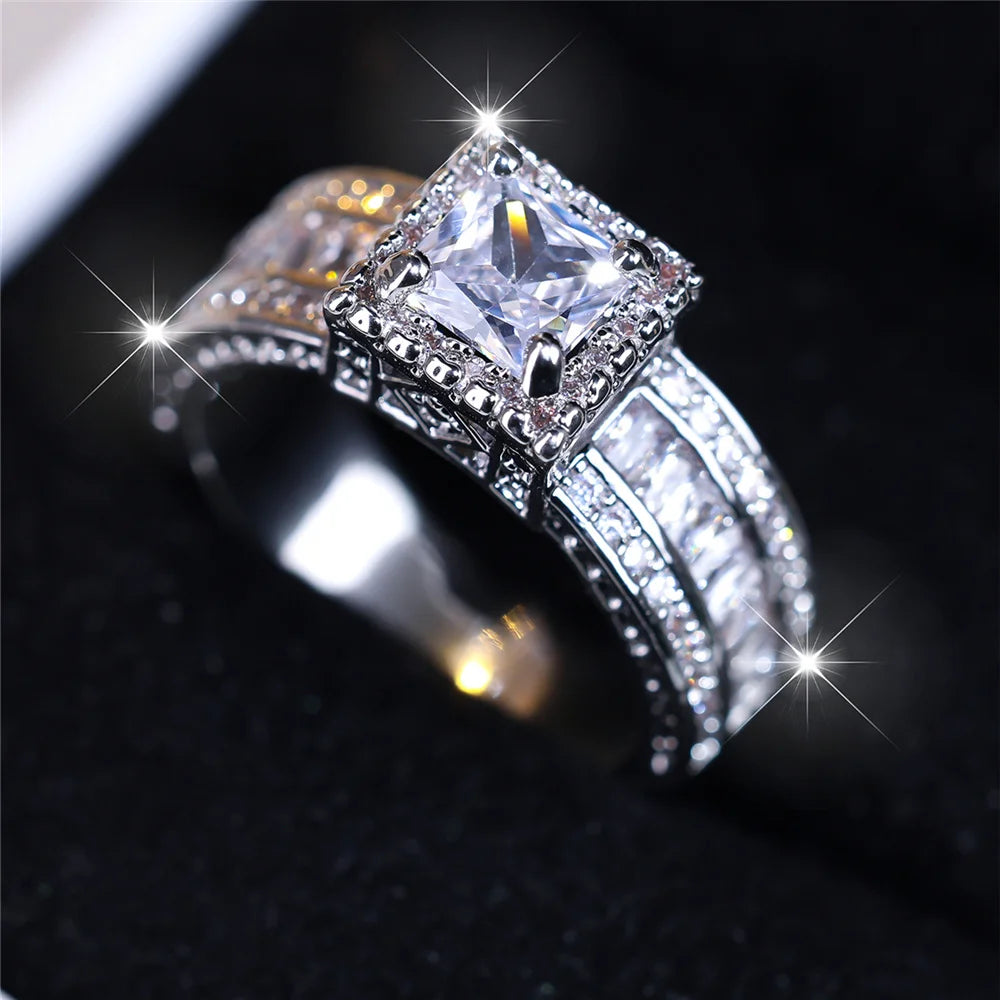Bianca Crystal Cluster Ring alternate view