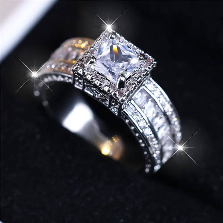 Bianca Crystal Cluster Ring alternate view