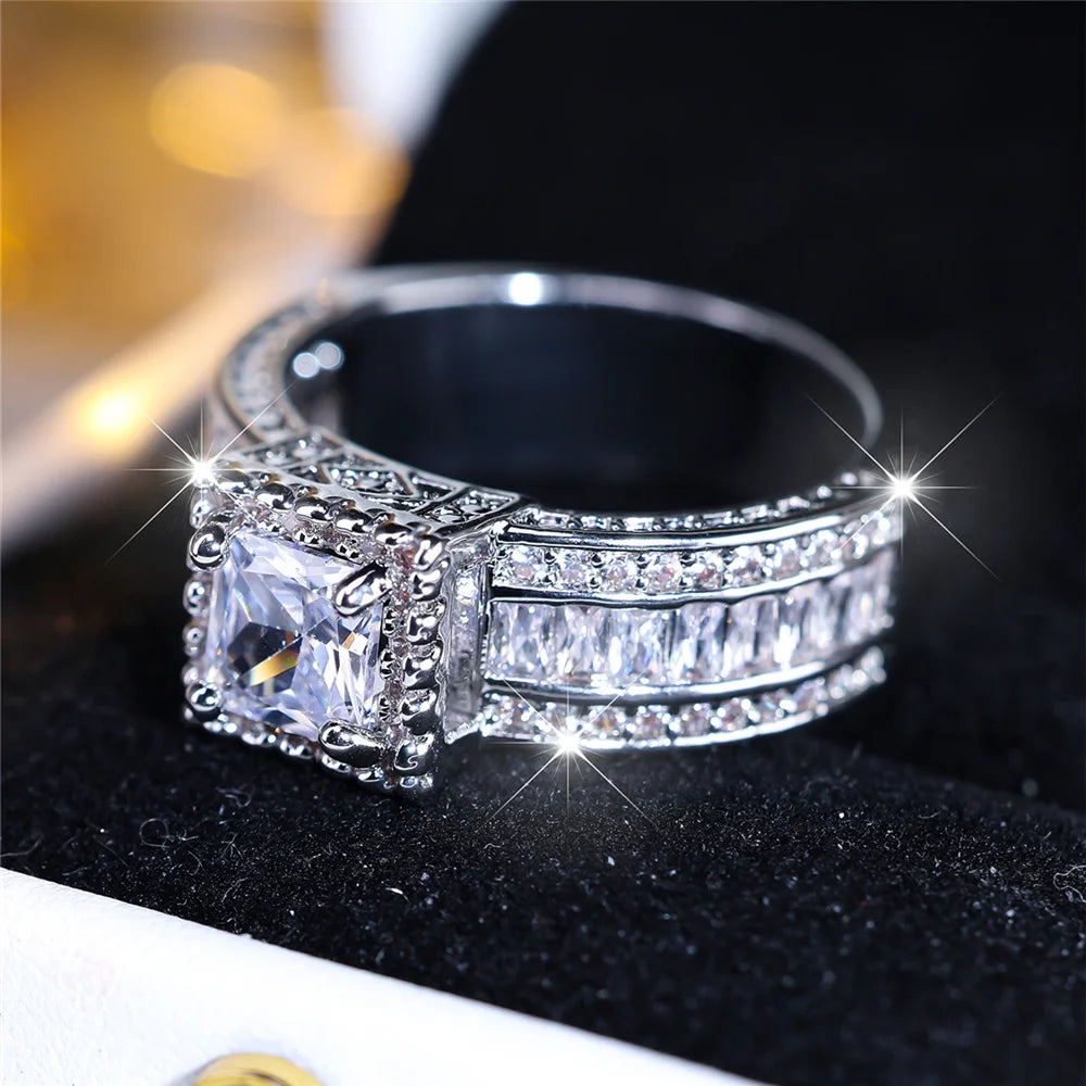 Bianca Crystal Cluster Ring hero view