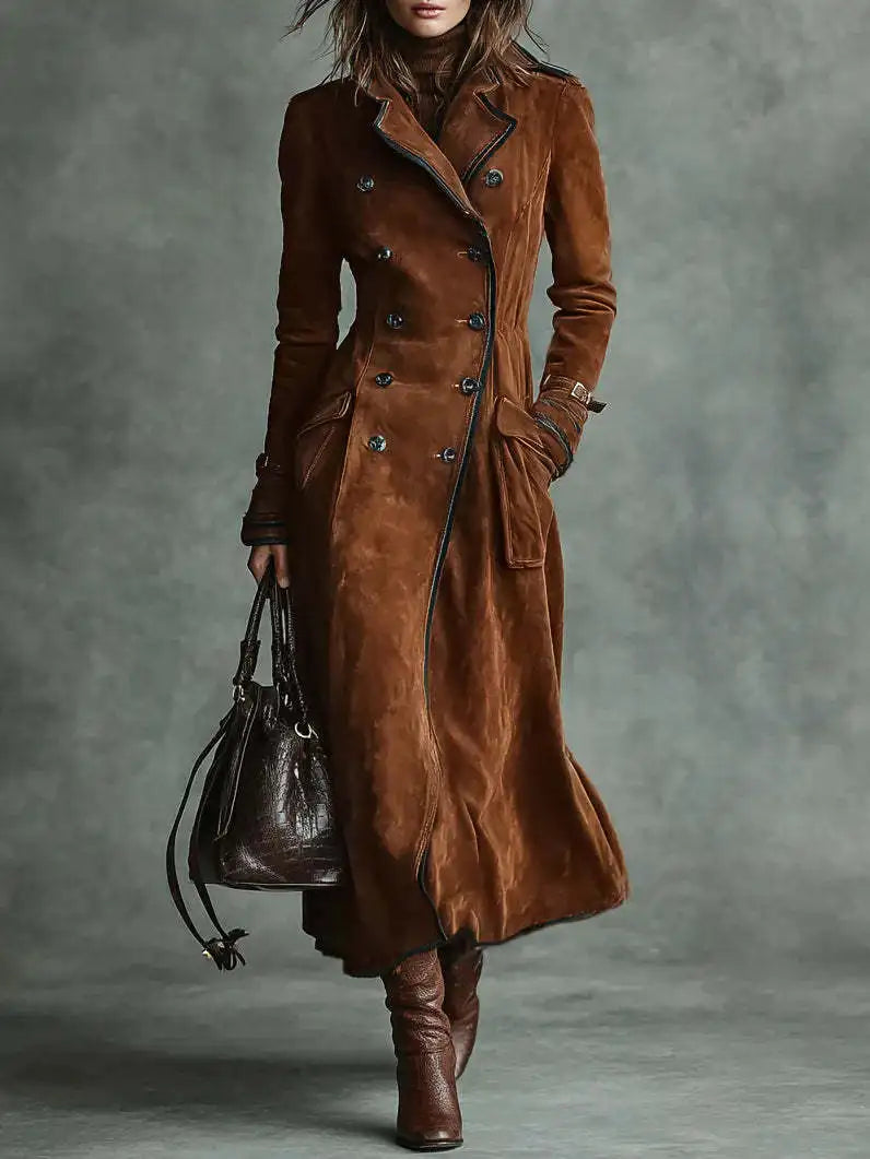 Georgette | Gabardina Efecto Ante