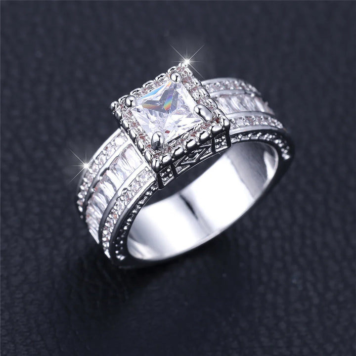 Bianca Crystal Cluster Ring additional detail