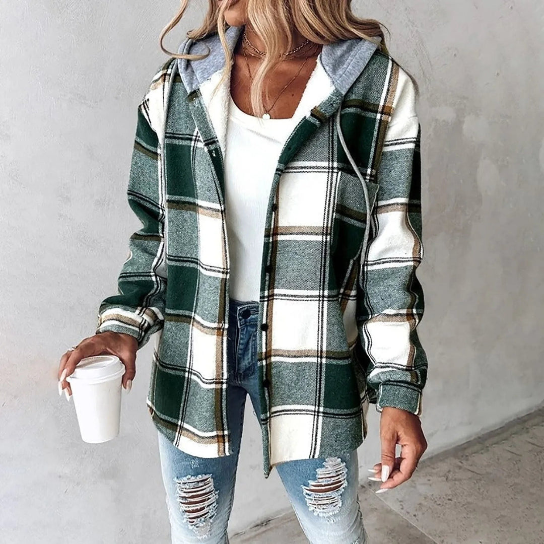 Élise | Sobrecamisa Acolchada con Capucha