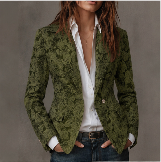 Estelle | Blazer Jacquard Entallado