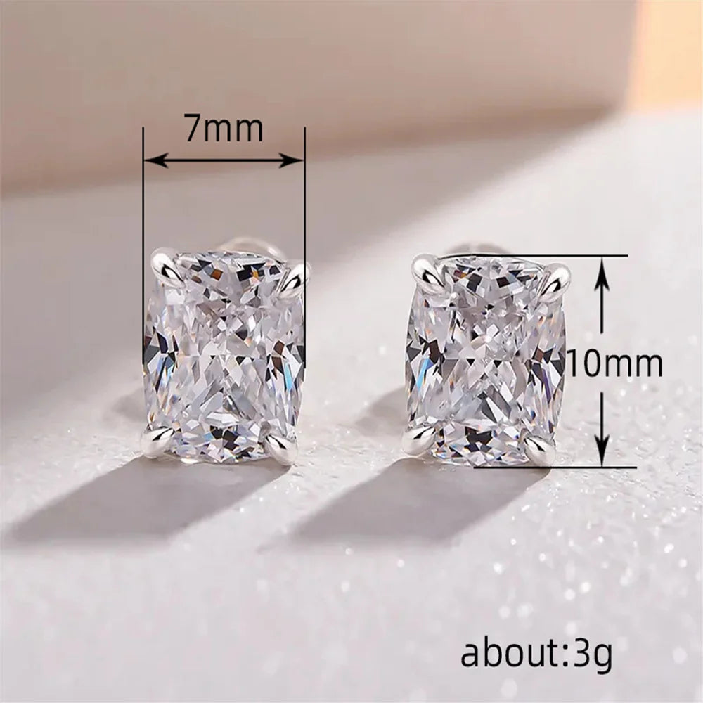 Amorette Crystal Heart Earrings