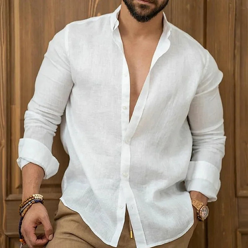 Vireo™ | Camisa de Lino Transpirable
