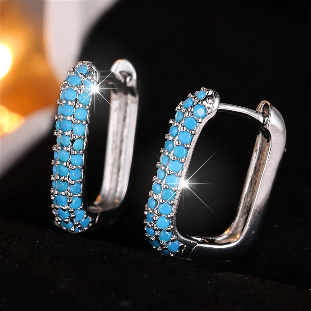 Selene Petite Crystal Stud Earrings