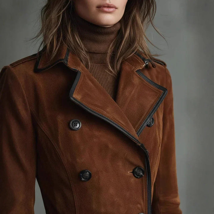 Georgette | Gabardina Efecto Ante