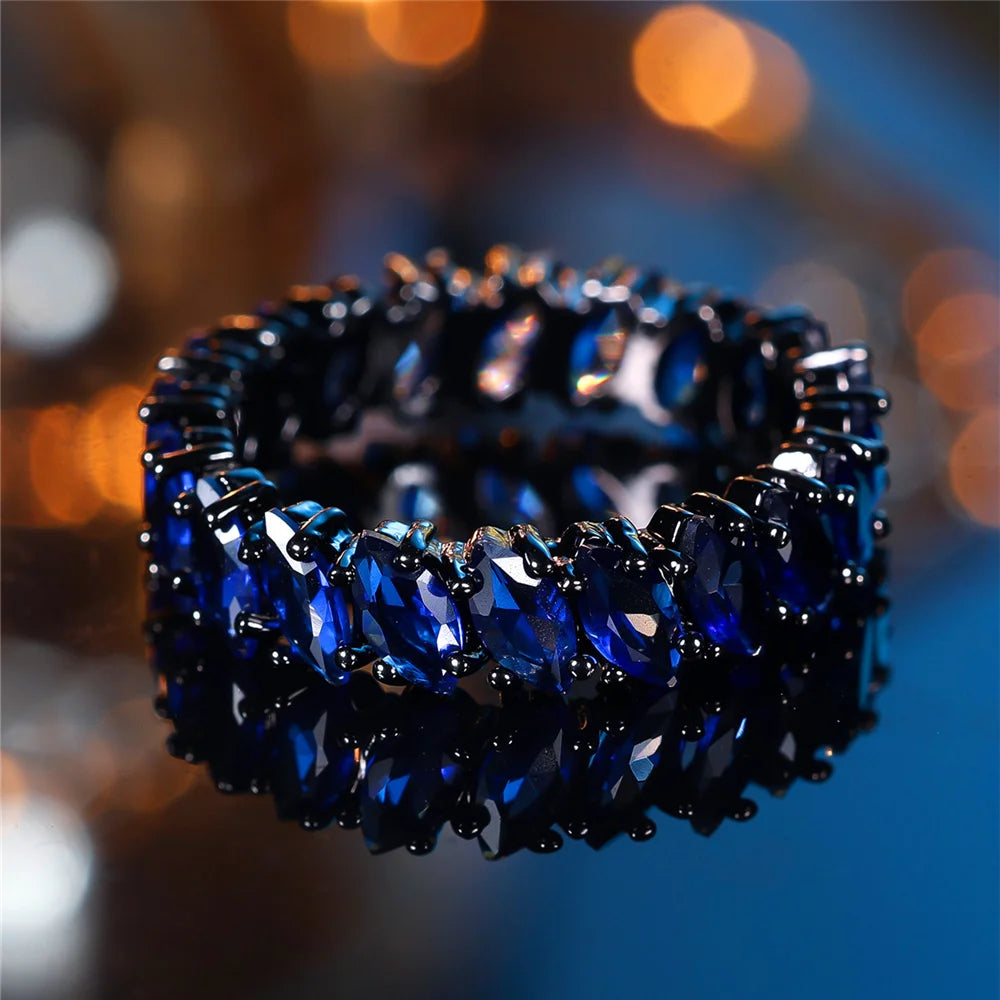 Midnight Blue | Crystal Ring