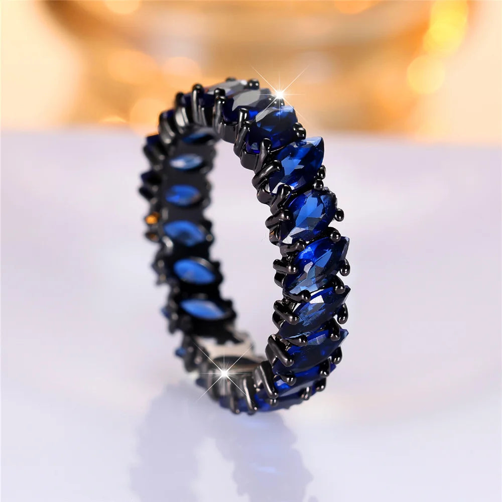 Midnight Blue | Crystal Ring