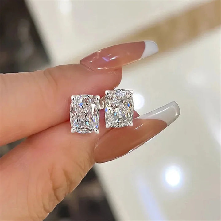 Amorette Crystal Heart Earrings hero view