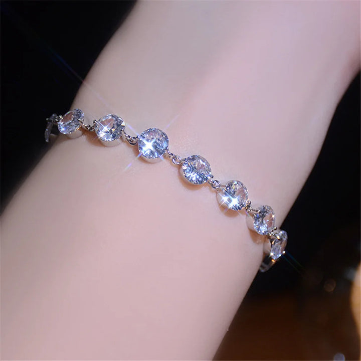 Colette Crystal Bow Bracelet hero view